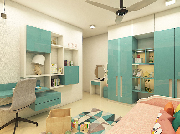  kids room interior designer in mumbai